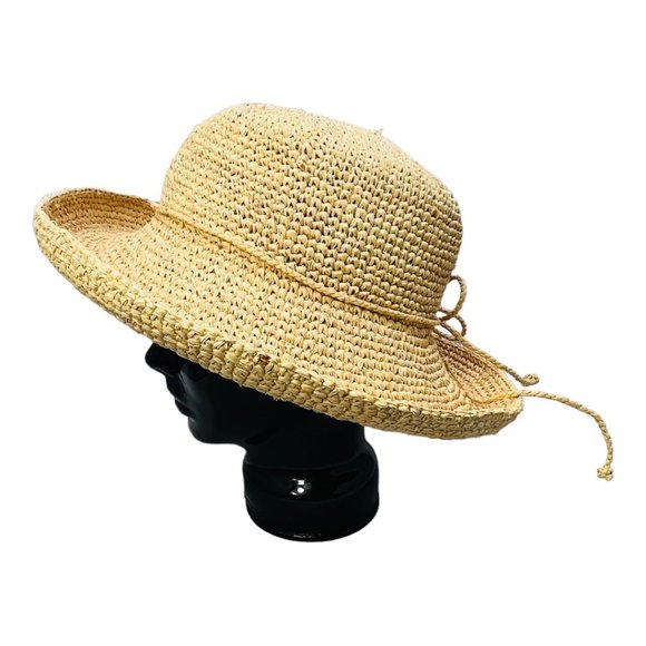The Scala Collection Natural Fibre Women's Hat One Size - Picture 4 of 10